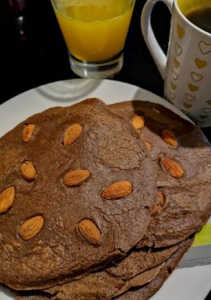 Una foto de Panqueques de avena con Chía