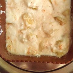Boiled potato raita A picture of Boiled potato raita.