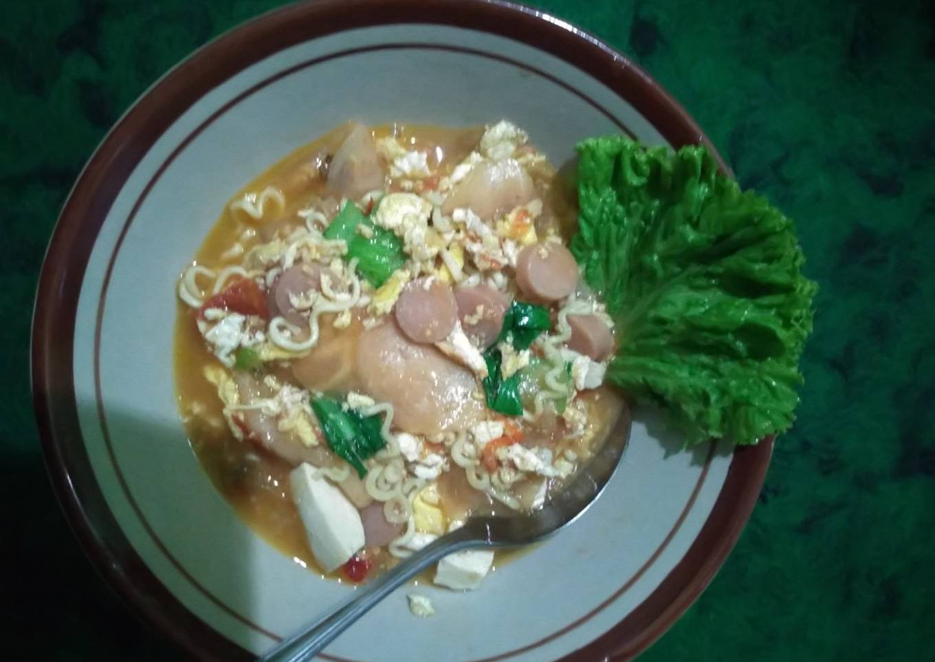 Seblak tofu special
