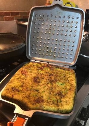 Una foto de Soufflé de verduras