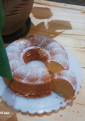 عکسی از دستور کیک هل و گلاب | homemade cake