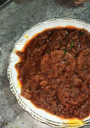 A picture of Lauki Tikka Masala.