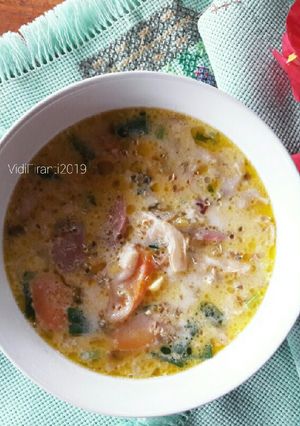 Foto resep Sup Jamur Sayuran dengan Kuah Susu