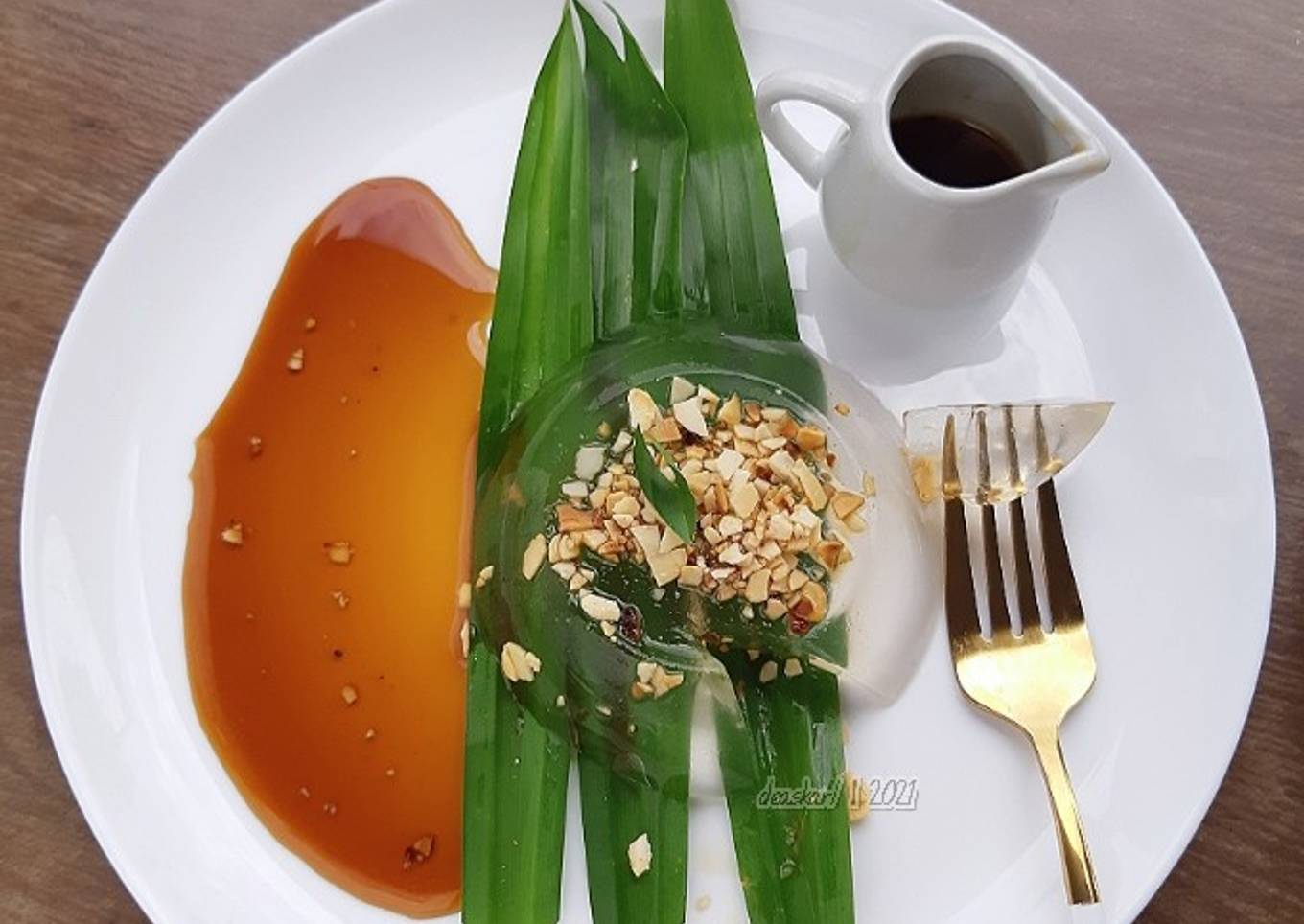 Resep Raindrop Cake (Mizushingen Mochi)