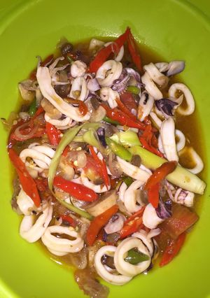 Foto resep Tauco Cumi Sederhana dan Lezat