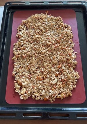 A picture of Homemade Granola.