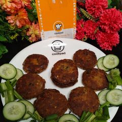 A picture of Shami kabab.