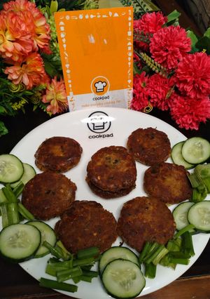 A picture of Shami kabab.