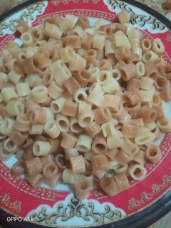 صورة لوصفة مكرونه محمرة