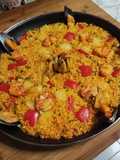 Paella de marisco