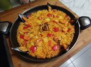 Una foto de fumet de pescado de españa