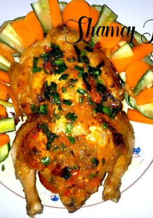 A picture of Baked chicken.