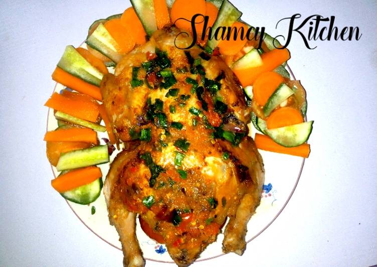 Recipe: Tasty Baked chicken This is A Recipe That Has Been Tested  From My Kitchen !!