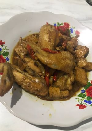 Foto resep Ayam tahu kecap saus tiram