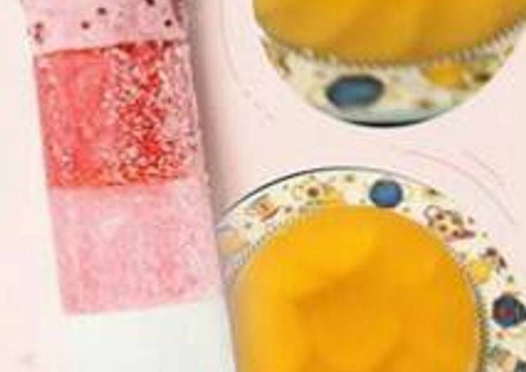 Bahan Puding Orange Lapis Biskuit Lemon | Cara Mengolah Puding Orange Lapis Biskuit Lemon Yang Enak Dan Mudah