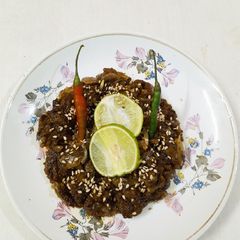 A picture of লোটে মাছের ঝুরি | Bombay Duck Keema | From Bangladesh, with Love.