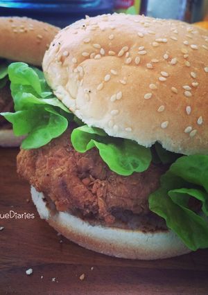 Foto resep KFC Inspired Burger Ayam Krispy