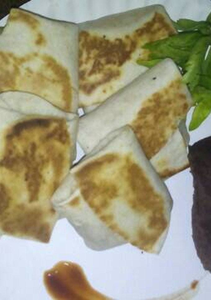 Una foto de Mini burritos, cena rápida