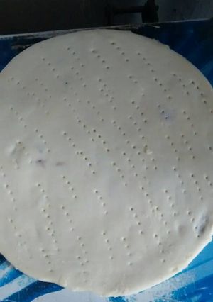 Una foto de Tortilla asada con chicharrones