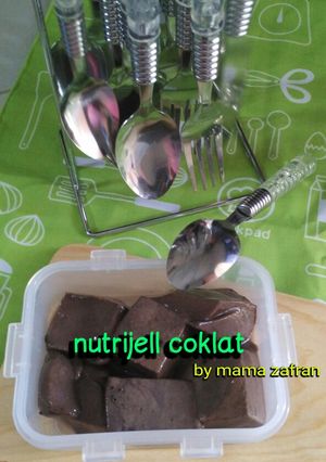 Foto resep Nutrijell coklat (bekal sekolah)