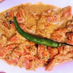 A picture of Carrot  Kurma.