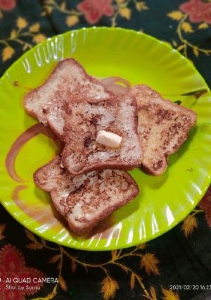 ফ্রেঞ্চ টোস্ট (french toast recipe in bengali) রেসিপির প্রধান ছবি