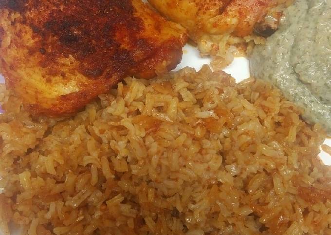 Roasted Rice and Chicken