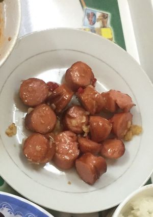 Hình của món Xúc xích cay ngọt!.