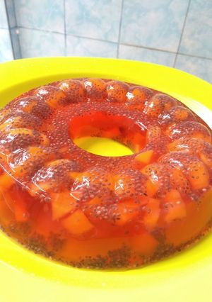 Foto resep Puding mangga dan chia seed