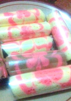 Foto resep Simple Steamed Roll Cake