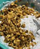 Granola manzana-canela