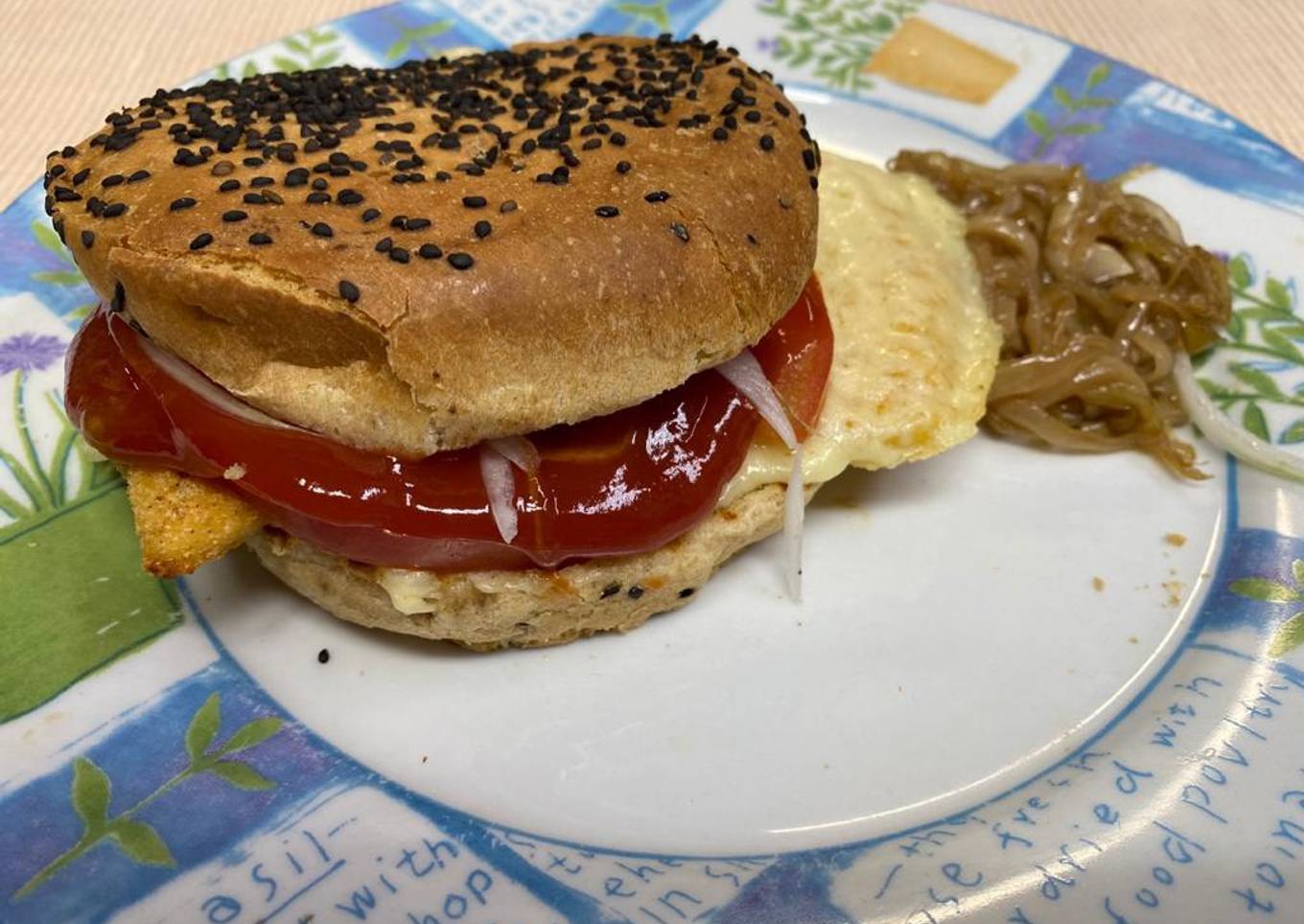 Hamburguesa de pollo