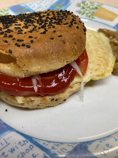 Una foto de Hamburguesa de pollo