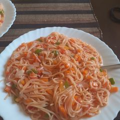 A picture of Spaghetti.