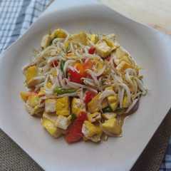 รูปของ Tumis tauge tahu saus tiram