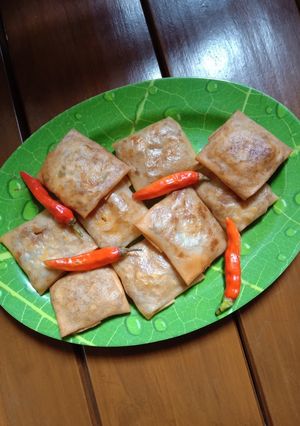 Foto resep Martabak Jamur, Telur dan Ayam