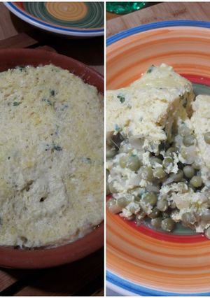 Foto di Piselli cacio e uova
