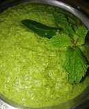 Mint /pudina sesame seeds Chutney