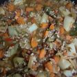 Lentejas con arroz y verduras