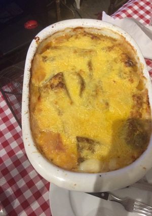 Una foto de Moussaka