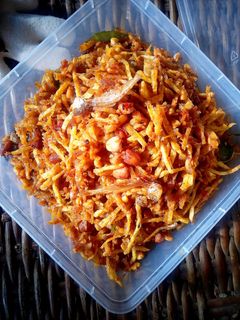 Foto resep Kering Tempe,Kentang,Teri& Kacang Pedas Manis Meal Prep