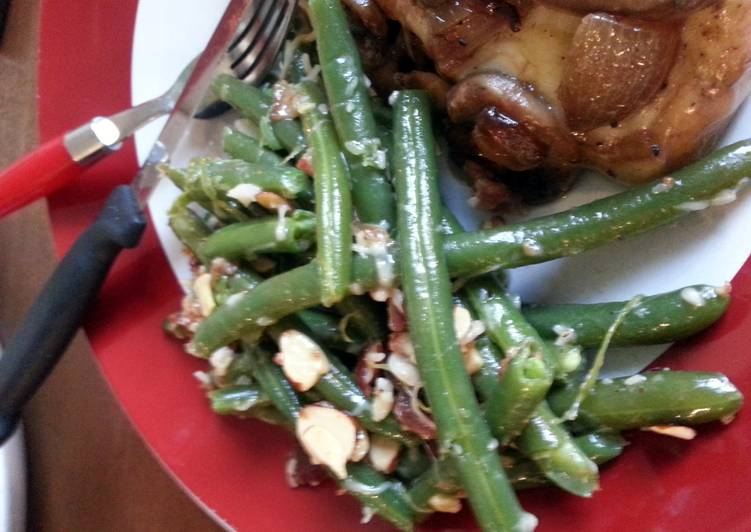 Step-by-Step Guide to Make Homemade garlic Bacon green beans
