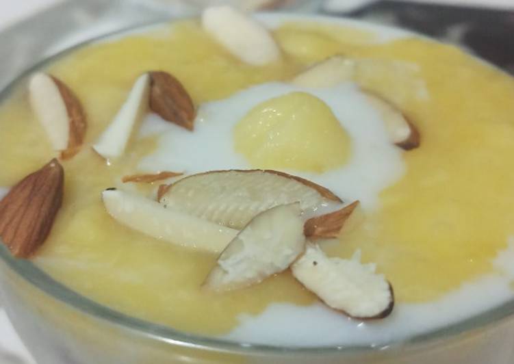 Steps to Prepare Perfect Mango Sabudana Kheer