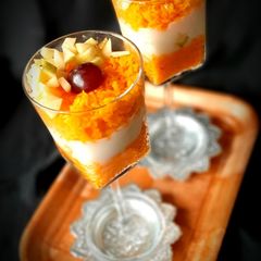 A picture of Zaarda and Caswenut Rabri delight.