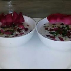 A picture of Lotus kheer tuta rice.