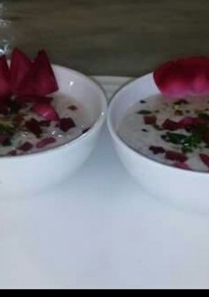 A picture of Lotus kheer tuta rice.
