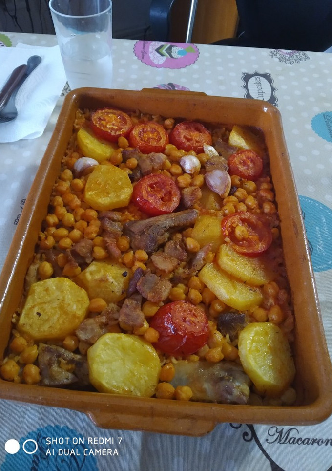 Una foto de Arroz al horno 😋