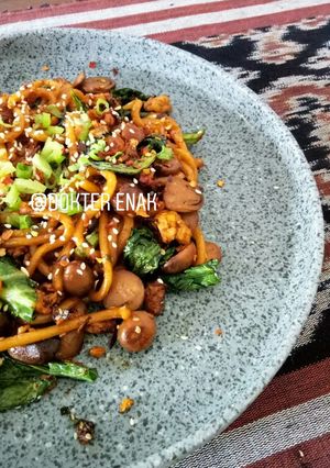 Foto resep Sesame Udon Noodles