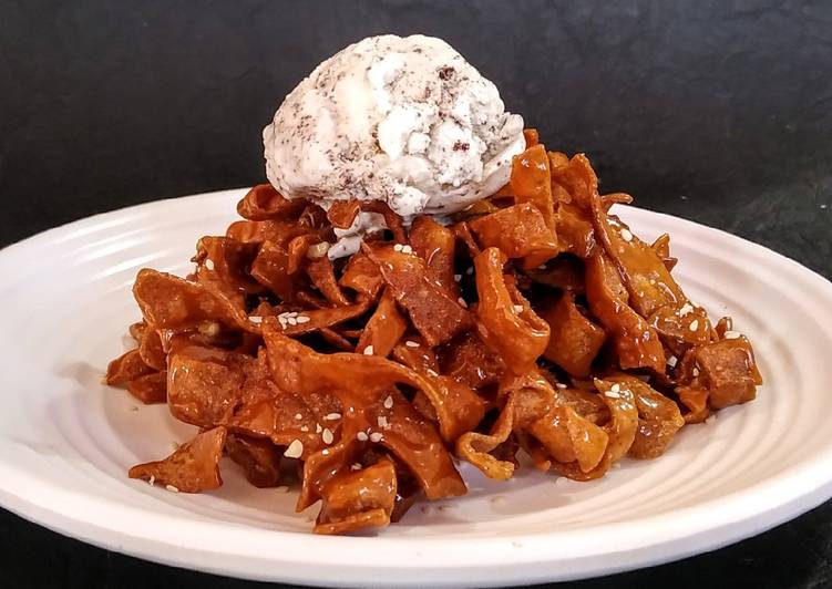 Step-by-Step Guide to Make Quick Darsan (multi-flour honey noodls)