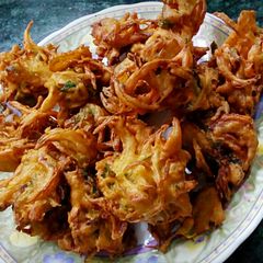 A picture of Oats pakode (quick breakfast).